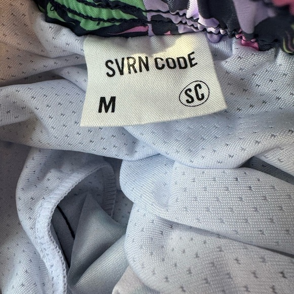 Sovereign Code Men’s Lagoon Tropical Leaf Print Stretch Board Shorts Size M New - Picture 4 of 8